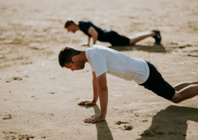 Running à la plage